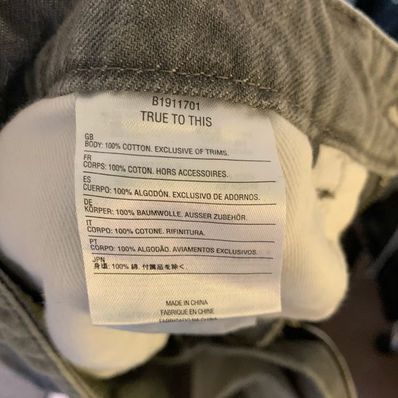 Summer stoned grey short - Picture 4 of 5